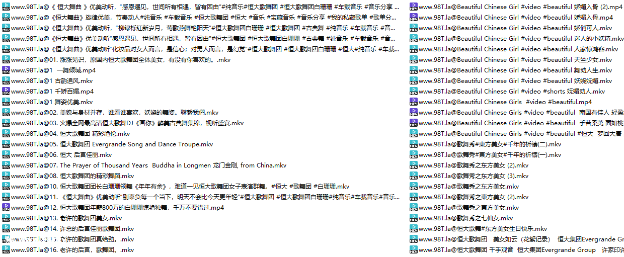 【自转】【迅雷链接】许总后宫的歌舞团真给劲！倾情演绎百看不厌：恒大歌舞团绝美艳舞珍藏版139部被曝光【4.09G/139V】