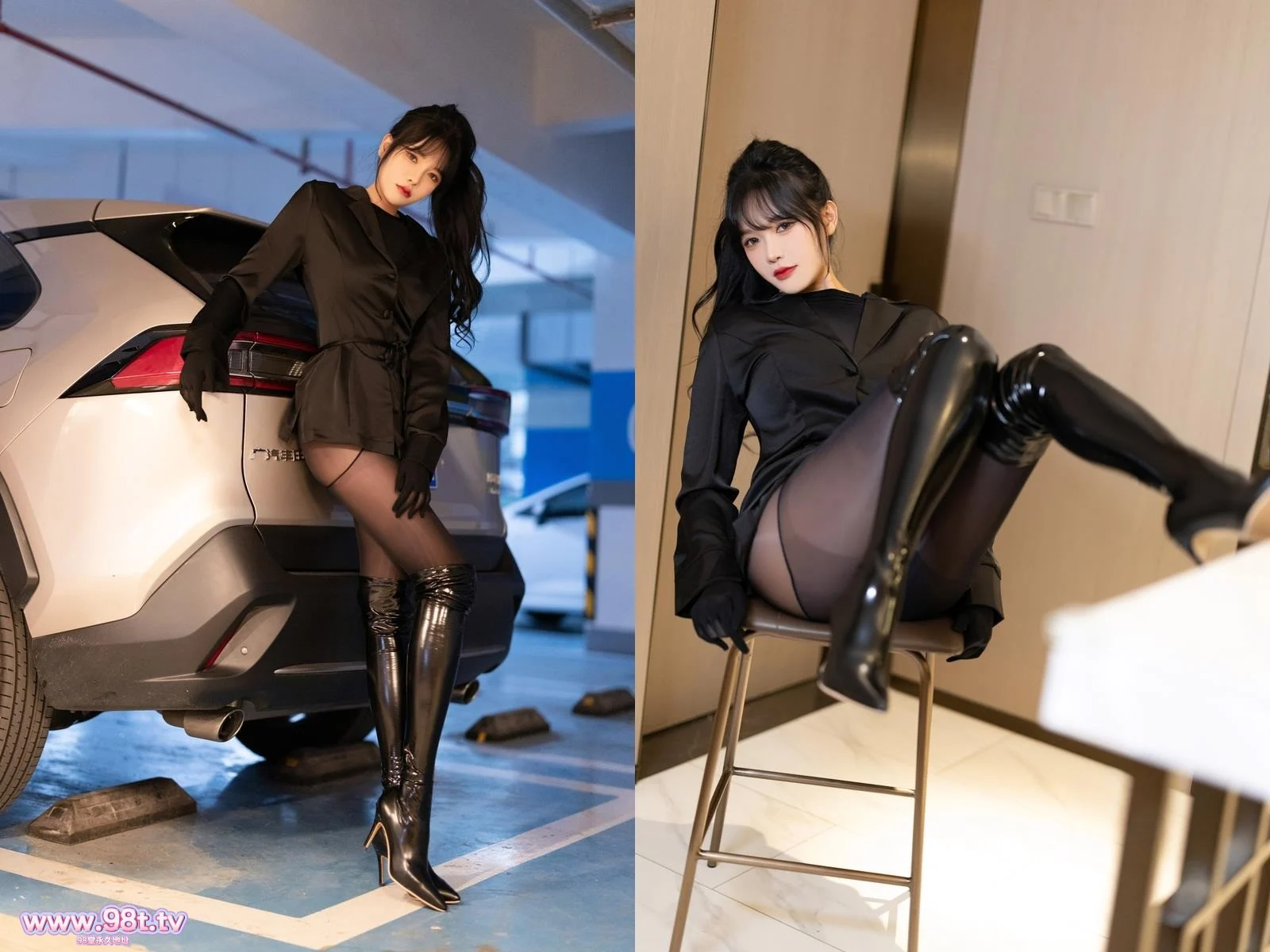 【自转】【ED2K】秀人网 娜比气质美女 全身油亮黑丝+私拍视频！【3.22G/4V＋161P/1配额】